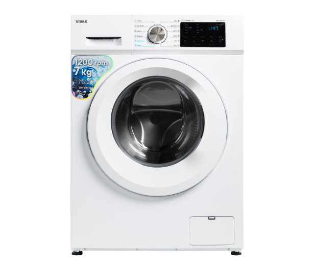 Parlka VIVAX WFL-120712CI Slim 7kg 1200obr Quick 15' Funkcje pary  - 1547004 - zdjęcie